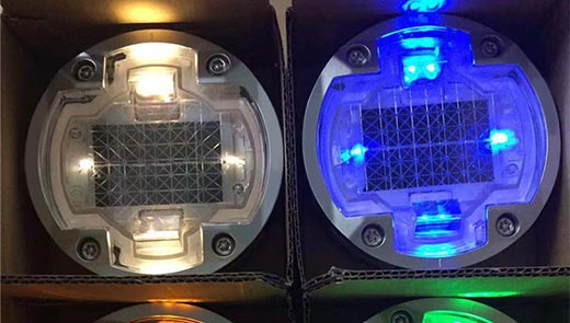 solar road studs